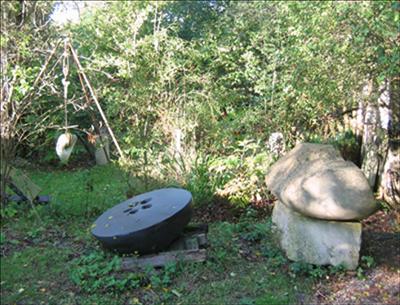 View of Artist's Sculpture Garden