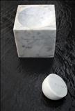 Meditation - view 2 by John Joekes, Sculpture, Carrara Marble