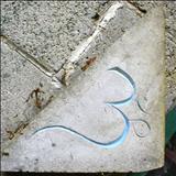 'Ohm' by John Joekes, Sculpture, Portland Stone with blue pigment