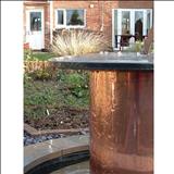 Sundial memorial by John Joekes, Sculpture, Slate, Copper and Purbeck Cap