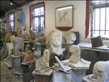 View of Interior Workshop by John Joekes, Sculpture