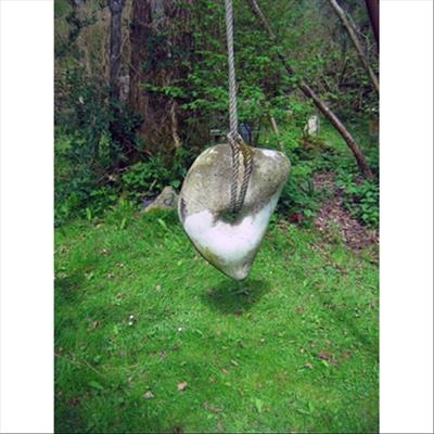 Emblem of Hope by John Joekes - Sculpture  Marble suspended on Rope