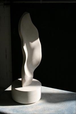 Fragment - view 2 by John Joekes - Sculpture  Portland Stone