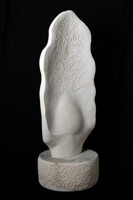 Fragment IV (front view) by John Joekes - Sculpture  Portland Stone